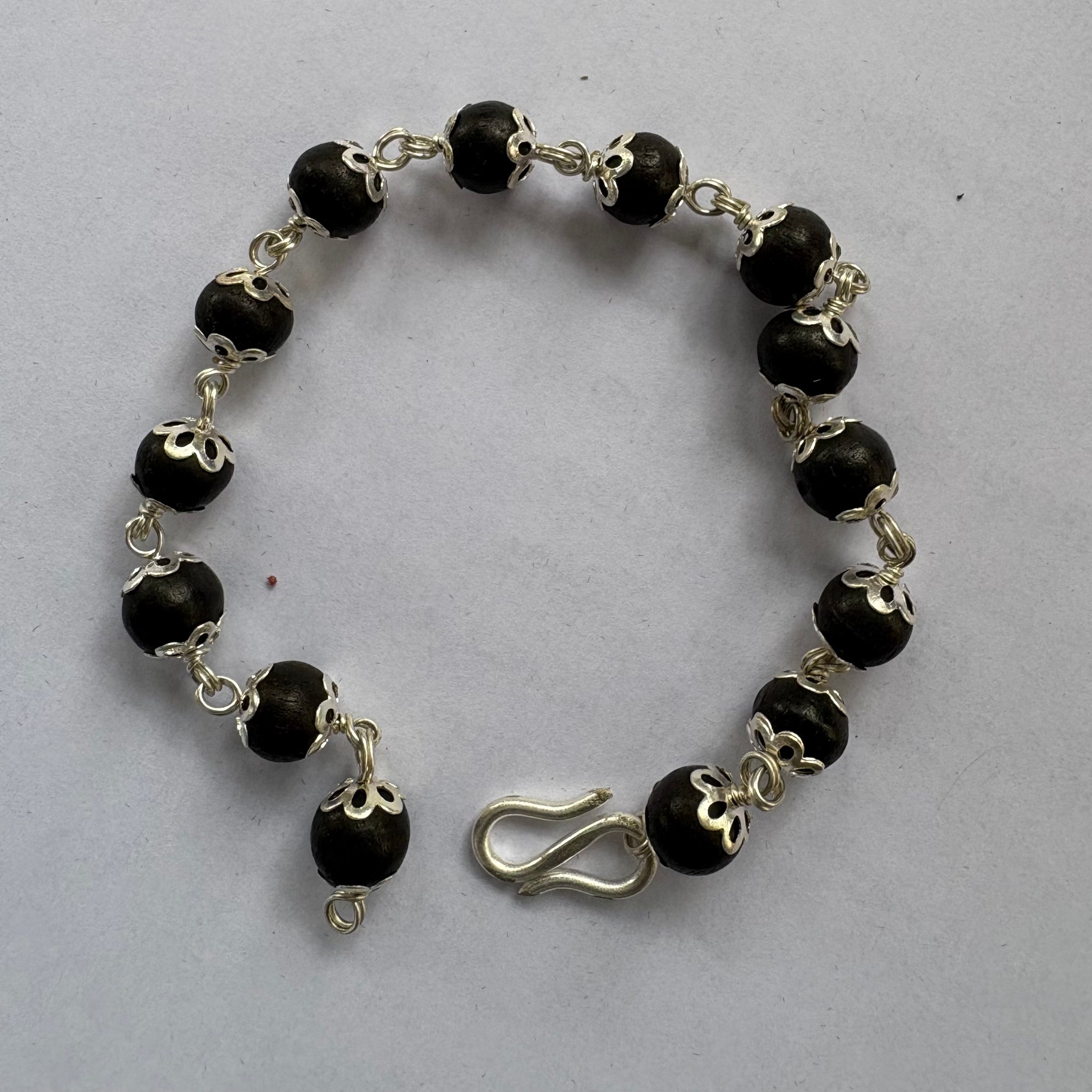 German Silver Karungali Bracelet (Pure &amp; Certified)