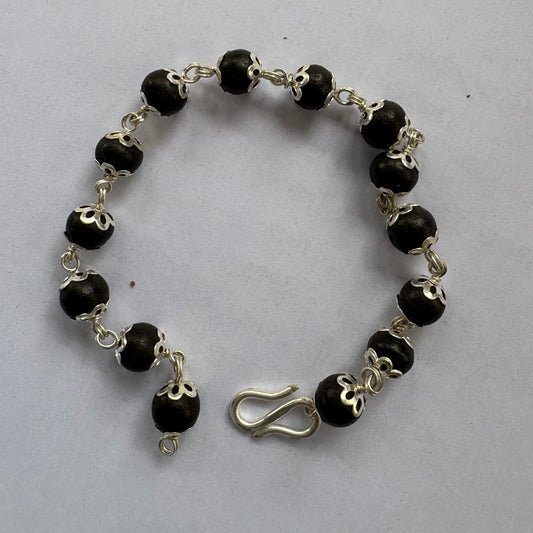 German Silver Karungali Bracelet (Pure & Certified)