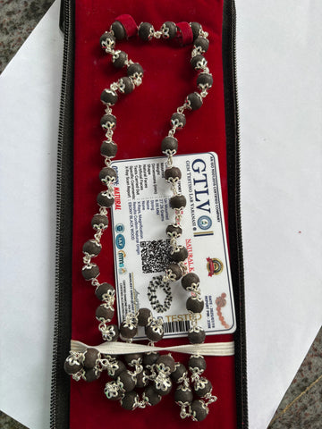 German Silver Karungali Mala (Pure & Certified)