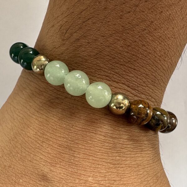 Dhana Yoga 7 Chakra Bracelet  (Handcrafted & Certified) - Image 3